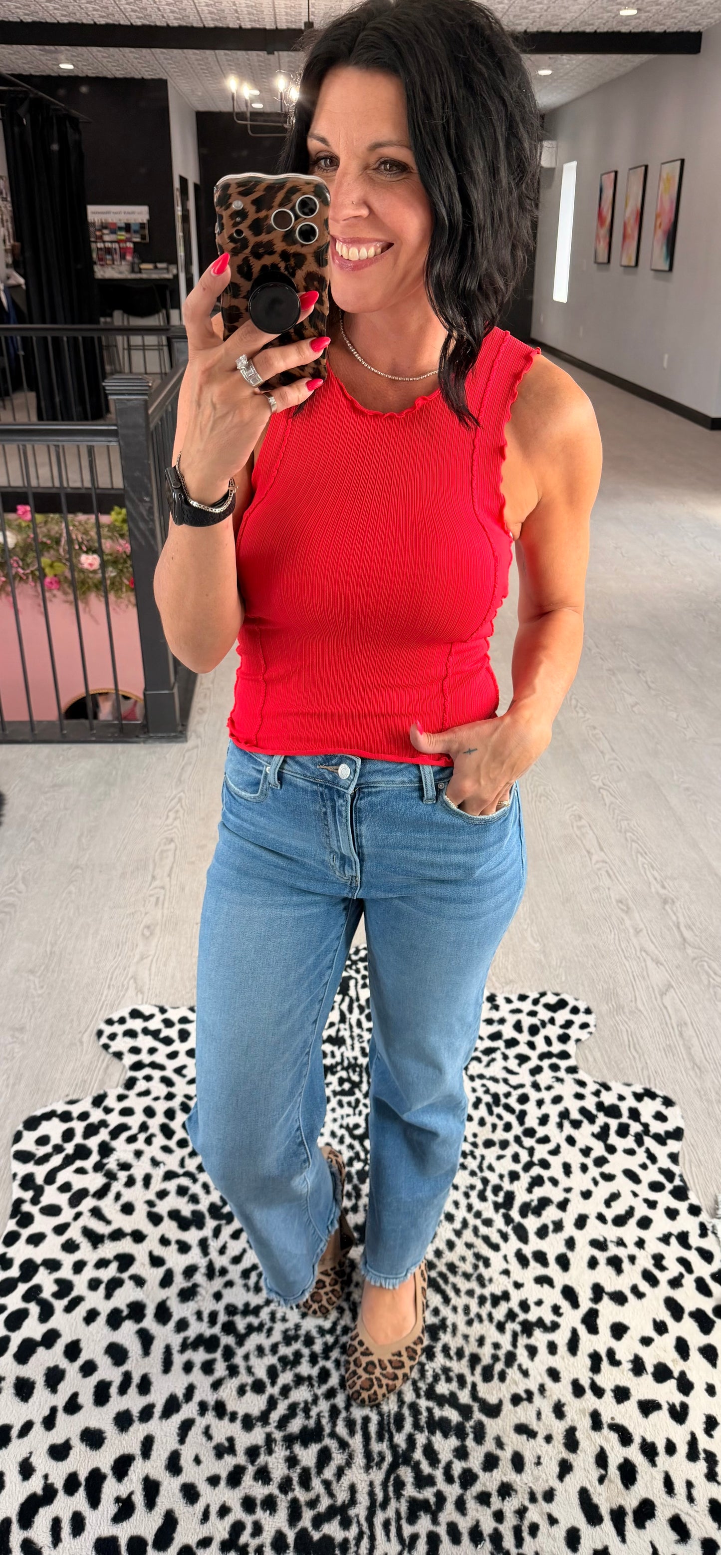 Flirty Chic Summer Tank