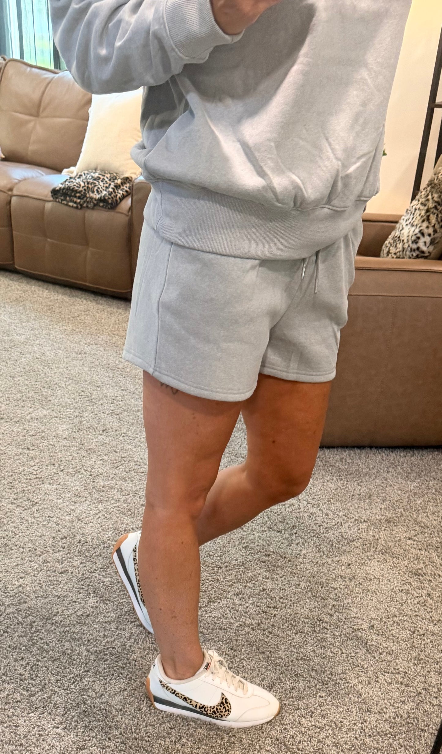 Fleece Lined Sweat Set