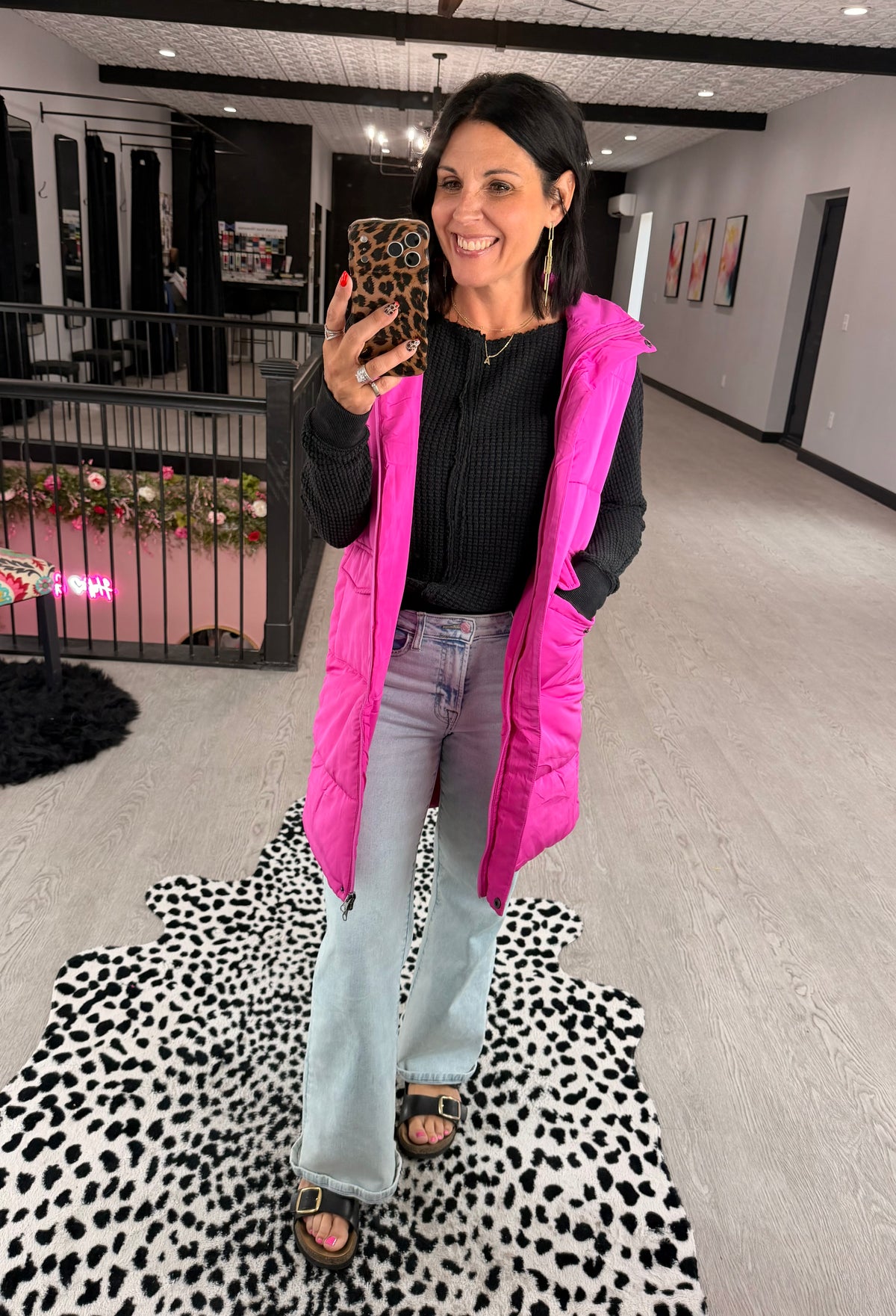 Vibrant Long Vest