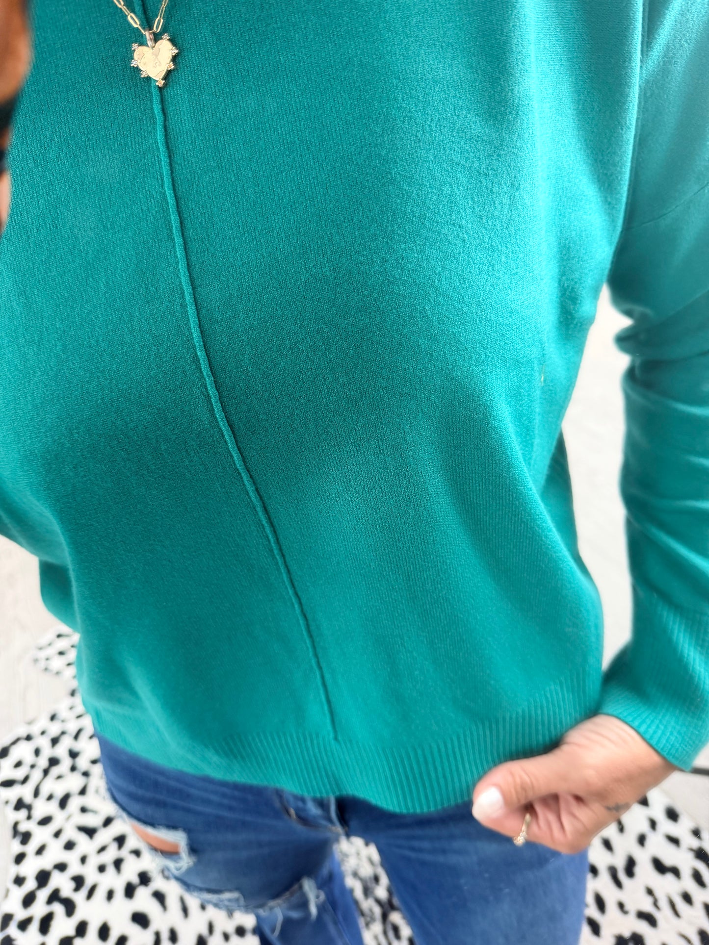 Front Seam Dreamer Sweater