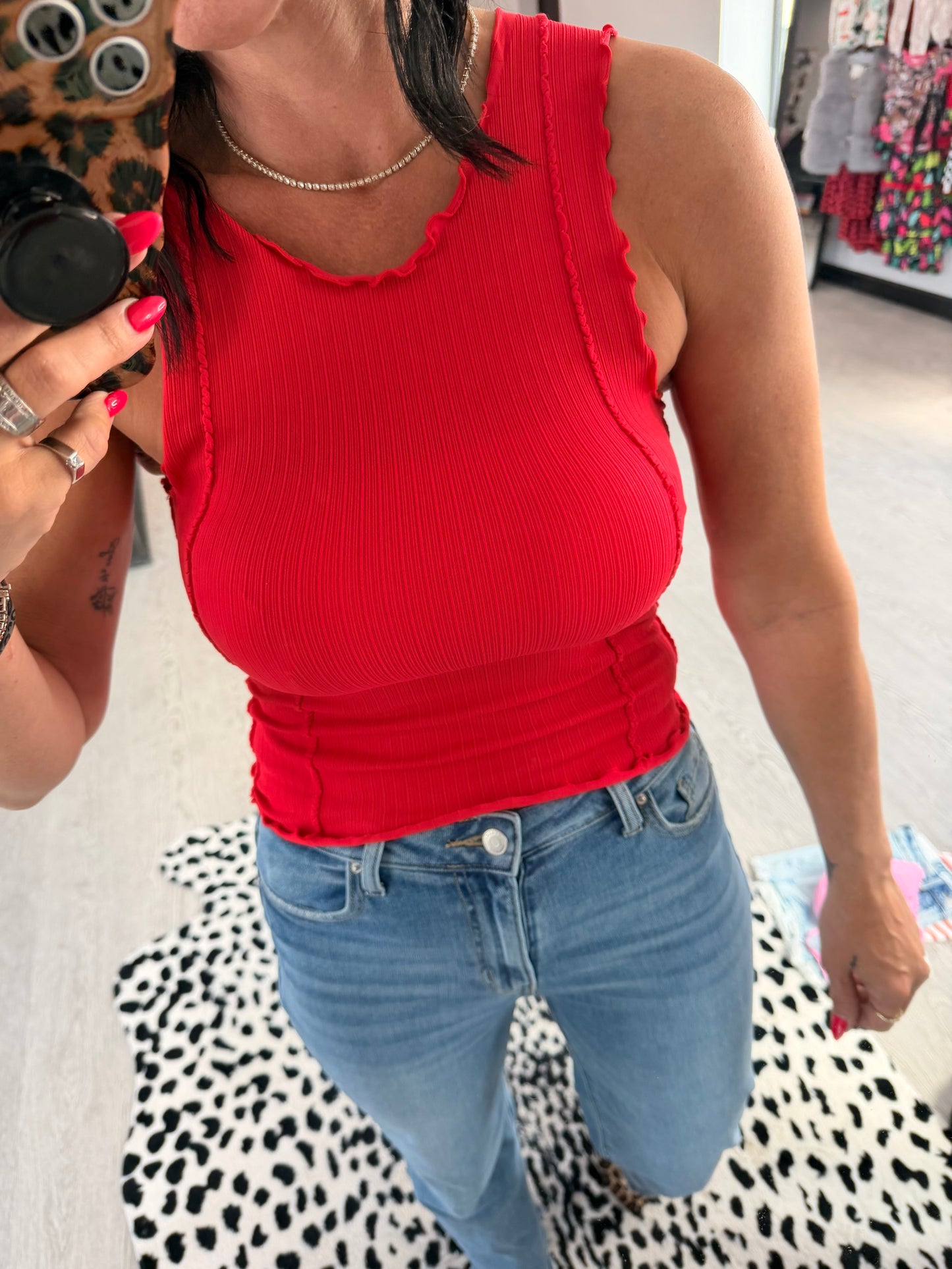 Flirty Chic Summer Tank