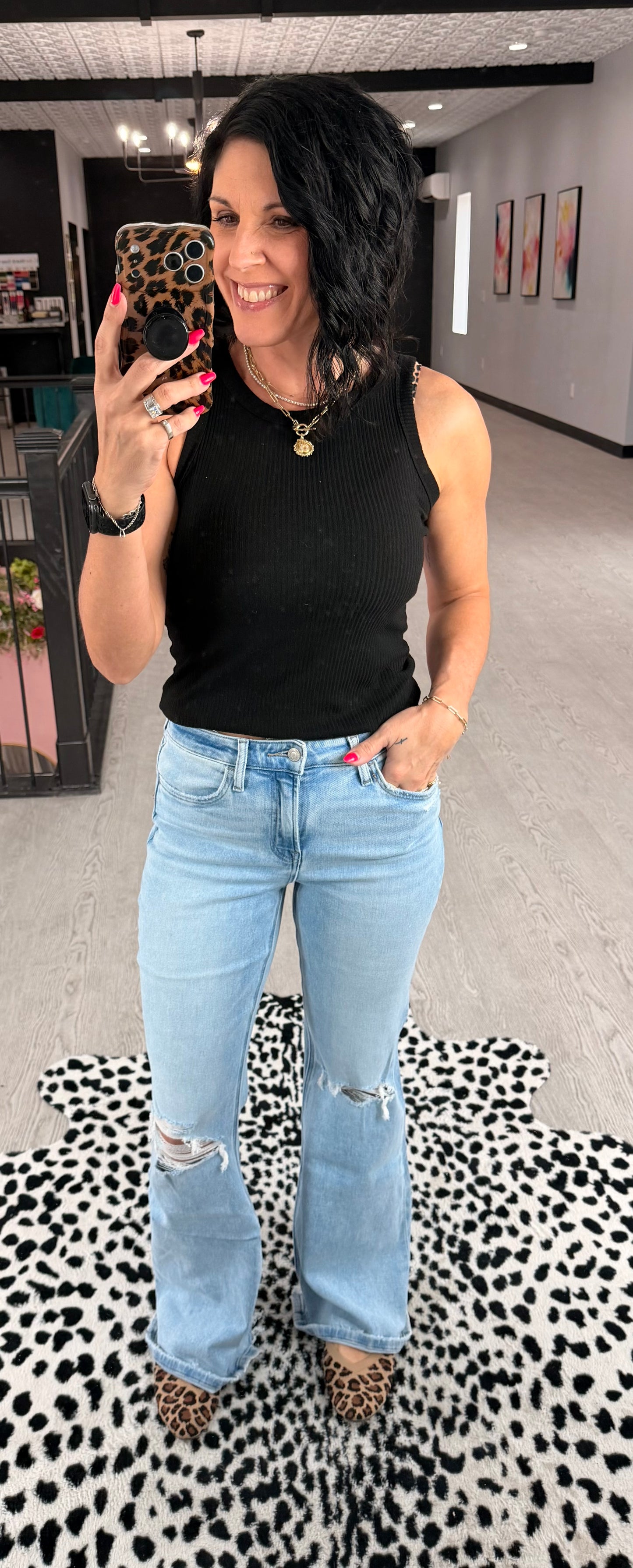 Grace Vervet Flares