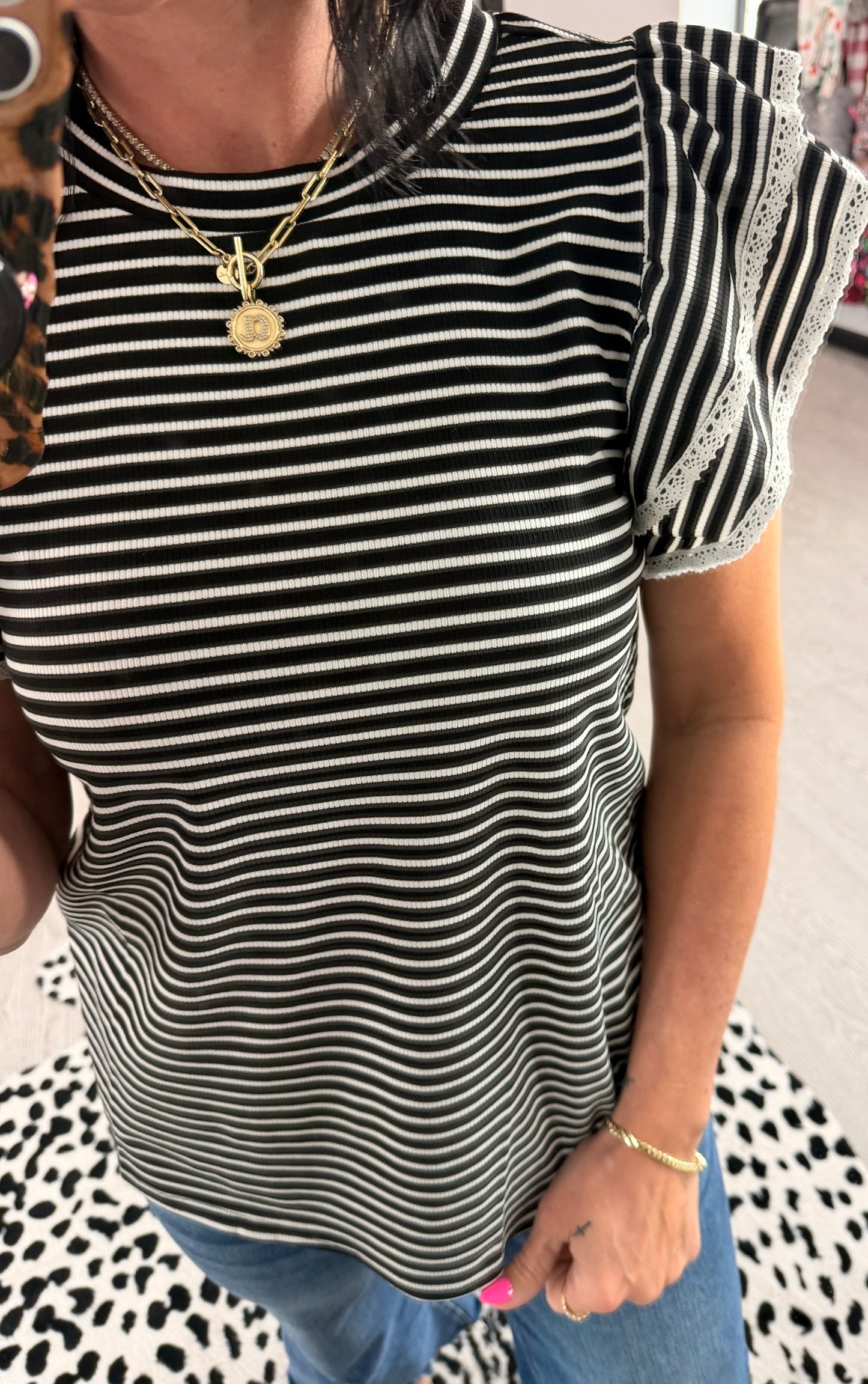 Classy Ruffle Tiered Top
