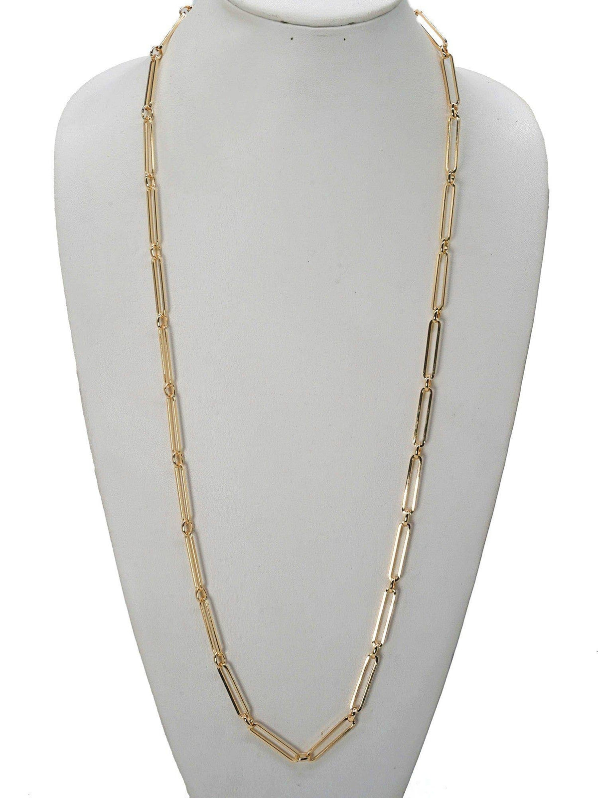 2 Way Oval Chain Toggle Link & Chain Necklace