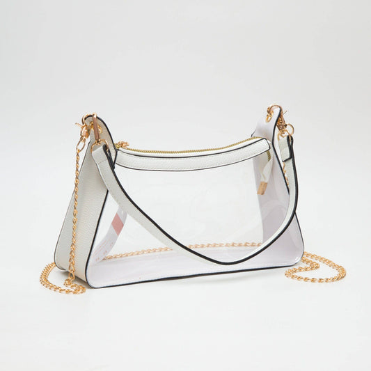 Marilyn Clear Satchel Bag