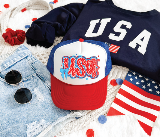 USA Star + Bows
